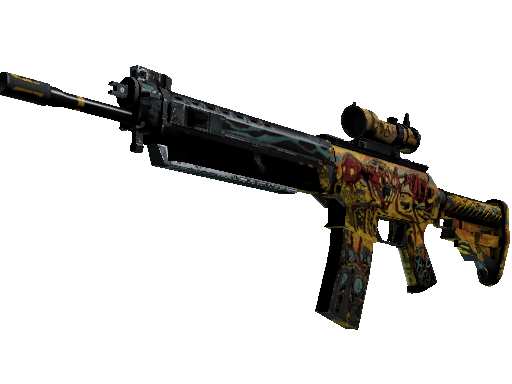 StatTrak™ SG 553 | Colony IV (Field-Tested)