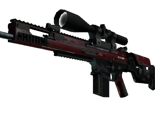 StatTrak™ SCAR-20 | Crimson Web (Field-Tested)