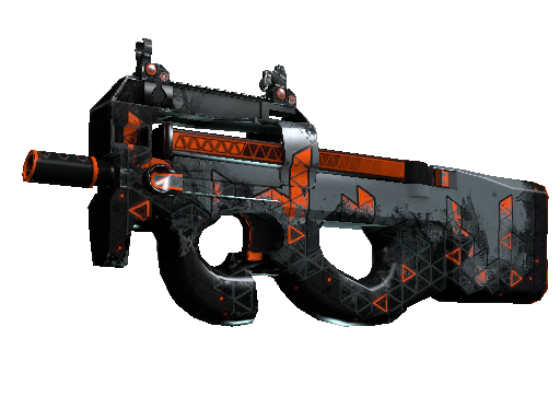 P90 | Trigon (Well-Worn)