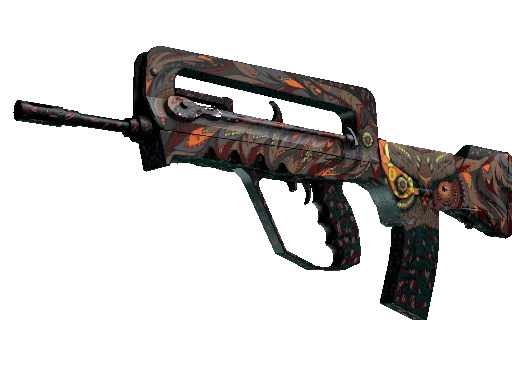 StatTrak™ FAMAS | Eye of Athena (Minimal Wear)