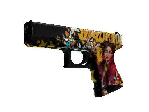 StatTrak™ Glock-18 | Bullet Queen (Battle-Scarred)