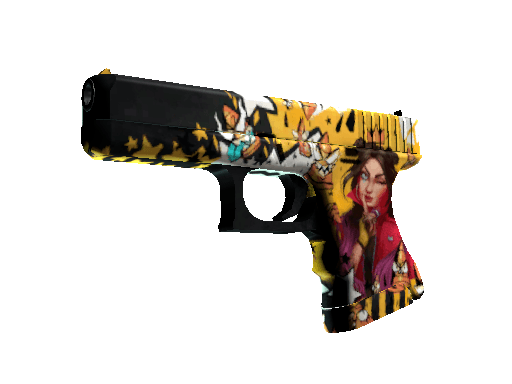 StatTrak™ Glock-18 | Bullet Queen (Minimal Wear)