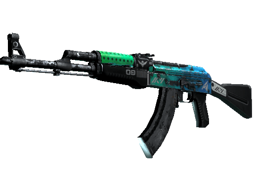 StatTrak™ AK-47 | Ice Coaled (Battle-Scarred)