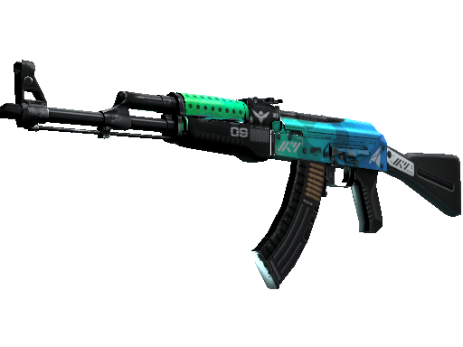 StatTrak™ AK-47 | Ice Coaled (Well-Worn)