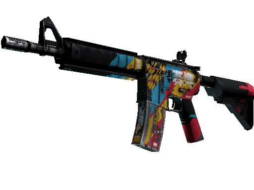 StatTrak™ M4A4 | Cyber Security (Battle-Scarred)