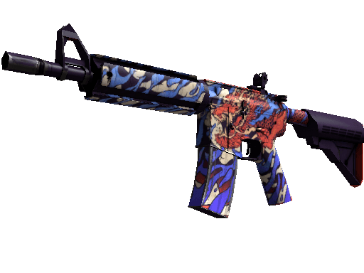 StatTrak™ M4A4 | 龍王 (Dragon King) (Minimal Wear)