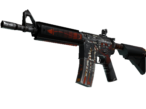 StatTrak™ M4A4 | Hellfire (Battle-Scarred)