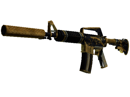 M4A1-S | Golden Coil (Battle-Scarred)