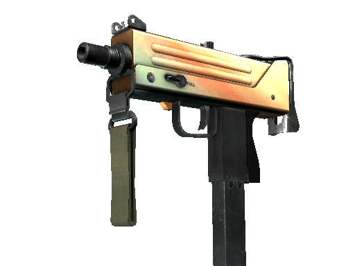 MAC-10 | Amber Fade (Minimal Wear)