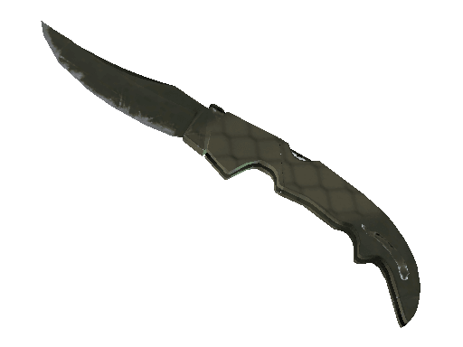 ★ StatTrak™ Falchion Knife | Safari Mesh (Well-Worn)