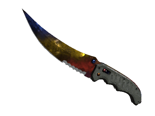 ★ StatTrak™ Flip Knife | Marble Fade (Factory New)