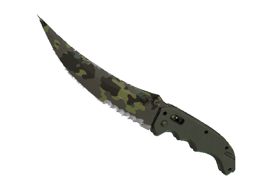 ★ Flip Knife | Boreal Forest (Well-Worn)