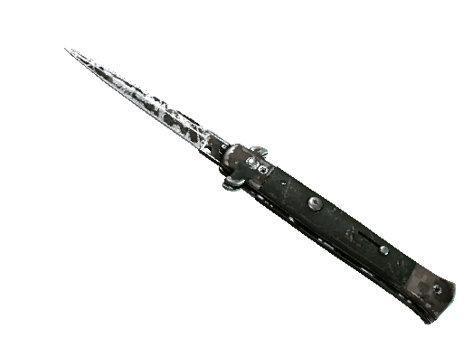 ★ Stiletto Knife | Forest DDPAT (Battle-Scarred)